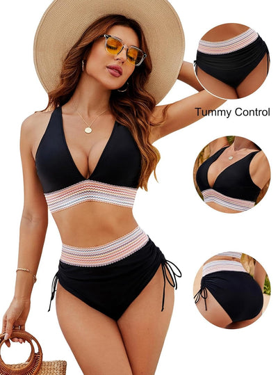 Dayana | Bikini mit Hoher Taille und Bauchkontrolle