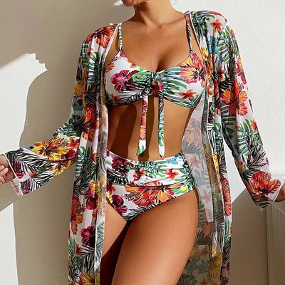 Charlotte | 3-teiliges Bikini-Set