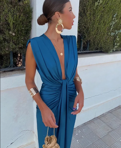 Isabelle - Partykleid mit tiefem Ausschnitt