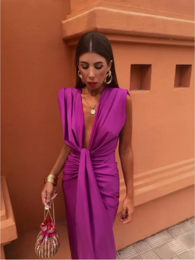 Isabelle - Partykleid mit tiefem Ausschnitt