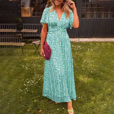 Romy | Sommerkleid mit V-Ausschnitt